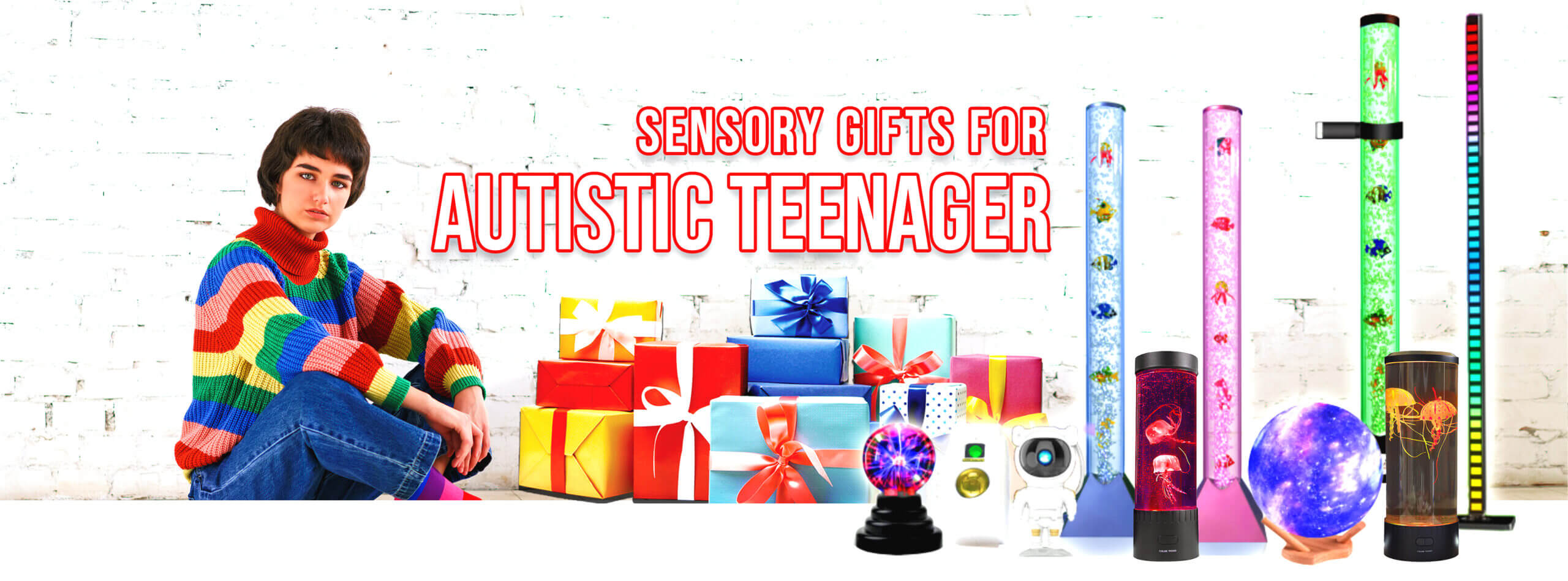 Sensory lamp gifts for autistic teenagers