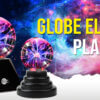Globe electricity plasma lamp