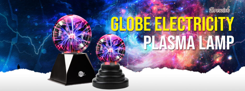 Globe electricity plasma lamp