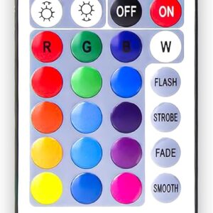 Brewish Universal Remote Control for LED Bubble Fish Lamp | Replacement Remote for Brewish 4FT Sensory LED Water Bubble Tube Lamp, Mood Light, Floor Lamps, Easy Pairing, Multi-Color Light Settings